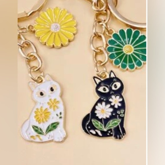 COPY - 2 pieces cat keychain - Picture 1 of 1